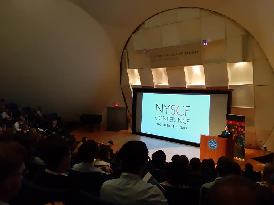  Slika 1: Otvoritev konference o matičnih celicah v nevroznanosti, ki jo je organiziral raziskovalni inštitut NYSCF.